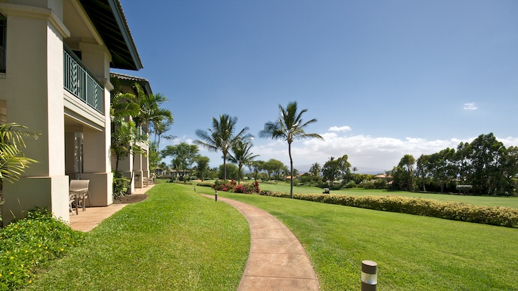 Golf fairways are just off your private lanai