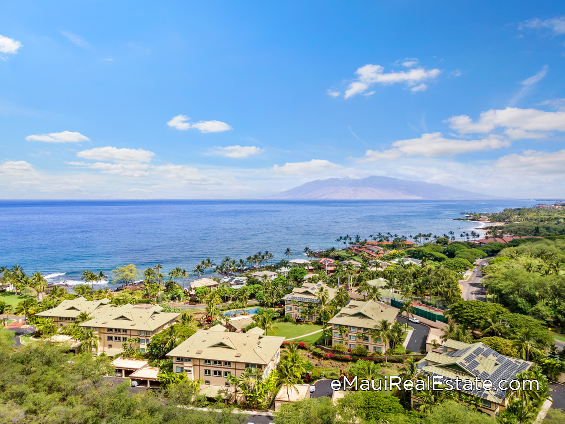 Gated entrances and across from Makena Beach