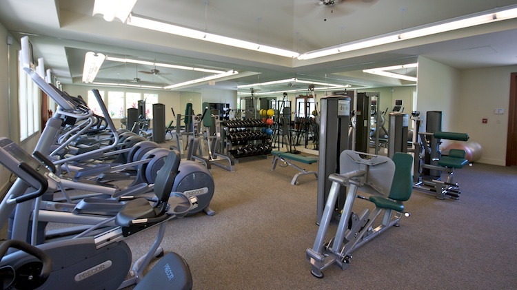 Hoolei fitness center amenity