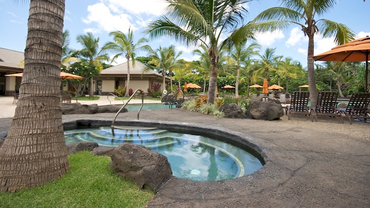 One of 2 whirlpool tubs