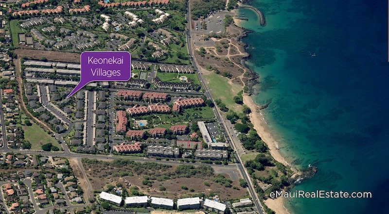 Keonekai Villages is a short distance away from the sandy beaches of Kihei.