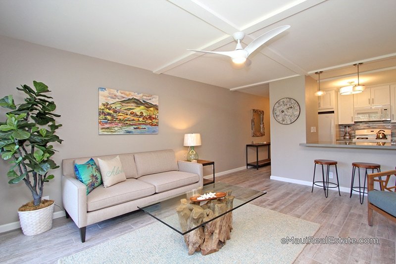 Some units at Kihei Akahi have been beautifully remodeled and updated with modern decor